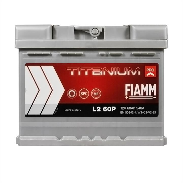 Fiamm 7905148 Battery FIAMM TITANIUM PRO 12V 60Ah 540A (EN) L+ 7905148