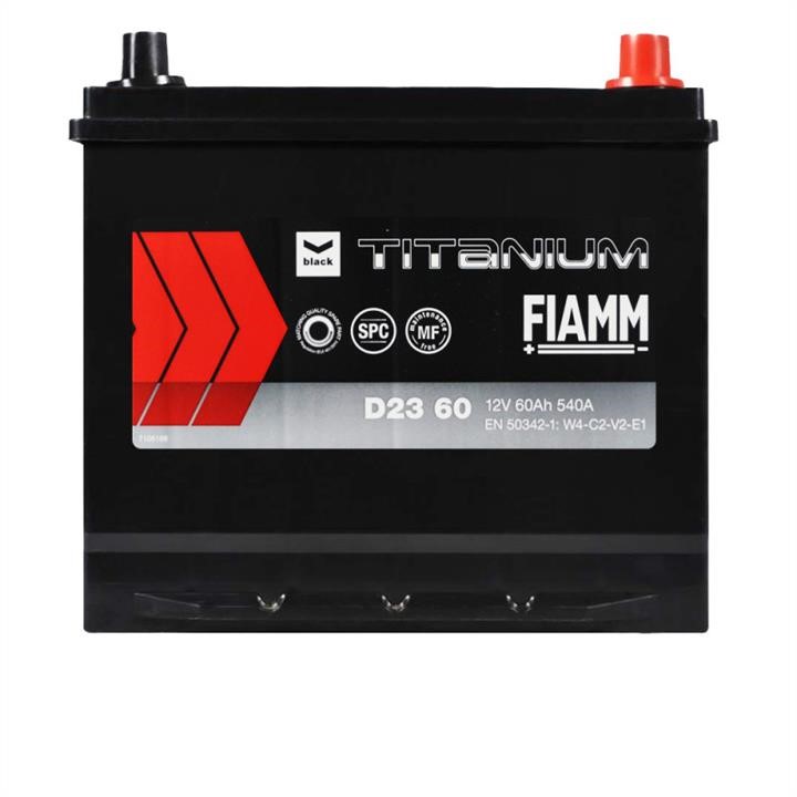 Fiamm 7905180 Battery FIAMM TITANIUM 12V 60Ah 540A (EN) R+ 7905180