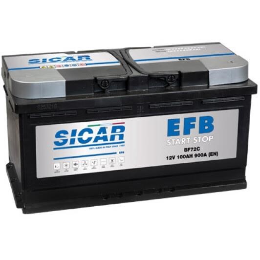 Sicar BF72C Battery SICAR AFB Start /Stop 12B EFB 95Ач 850А(EN) R+ BF72C