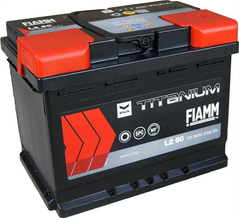 Fiamm 7905178 Battery FIAMM TITANIUM 12V 60Ah 510A (EN) R+ 7905178