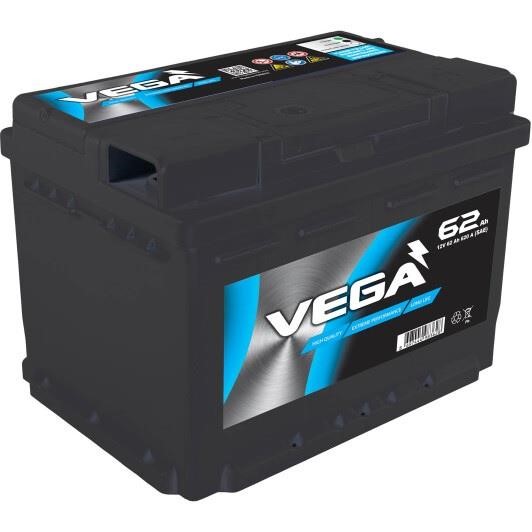 Vega VL206210B13 Battery VEGA 12B Ca/Ca + Silver 62Ач 620А(SAE) R+ VL206210B13