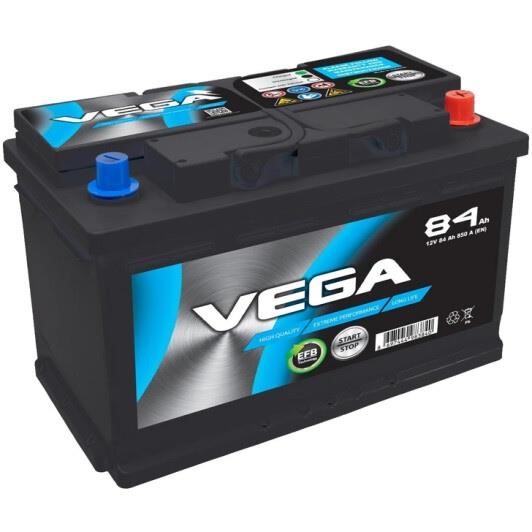 Vega VL408410B13 Battery VEGA 12B EFB 84Ач 850А(SAE) R+ VL408410B13