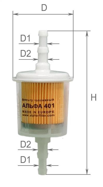 Buy Alpha Filter ALPHA401 at a low price in United Arab Emirates!