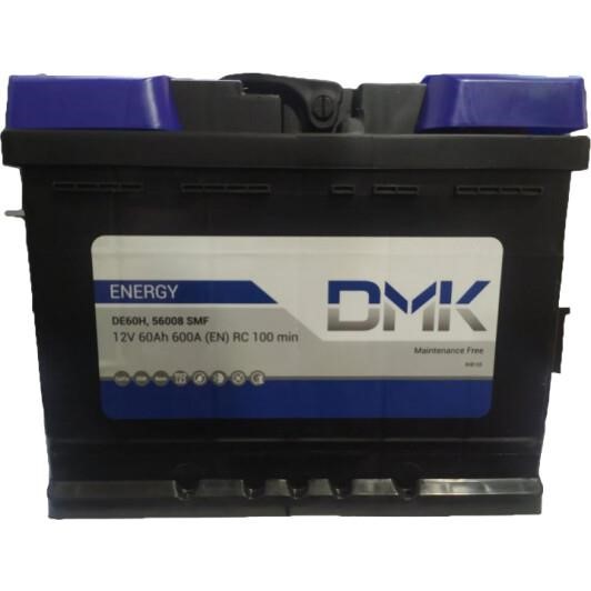 DMK DE60H Battery DMK ENERGY 12V 60Ah 600A (EN) R+ DE60H