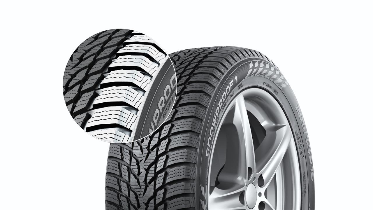 Passenger Winter Tyre Nokian SNOWPROOF 1 225&#x2F;50 R18 99V XL Nokian T432950