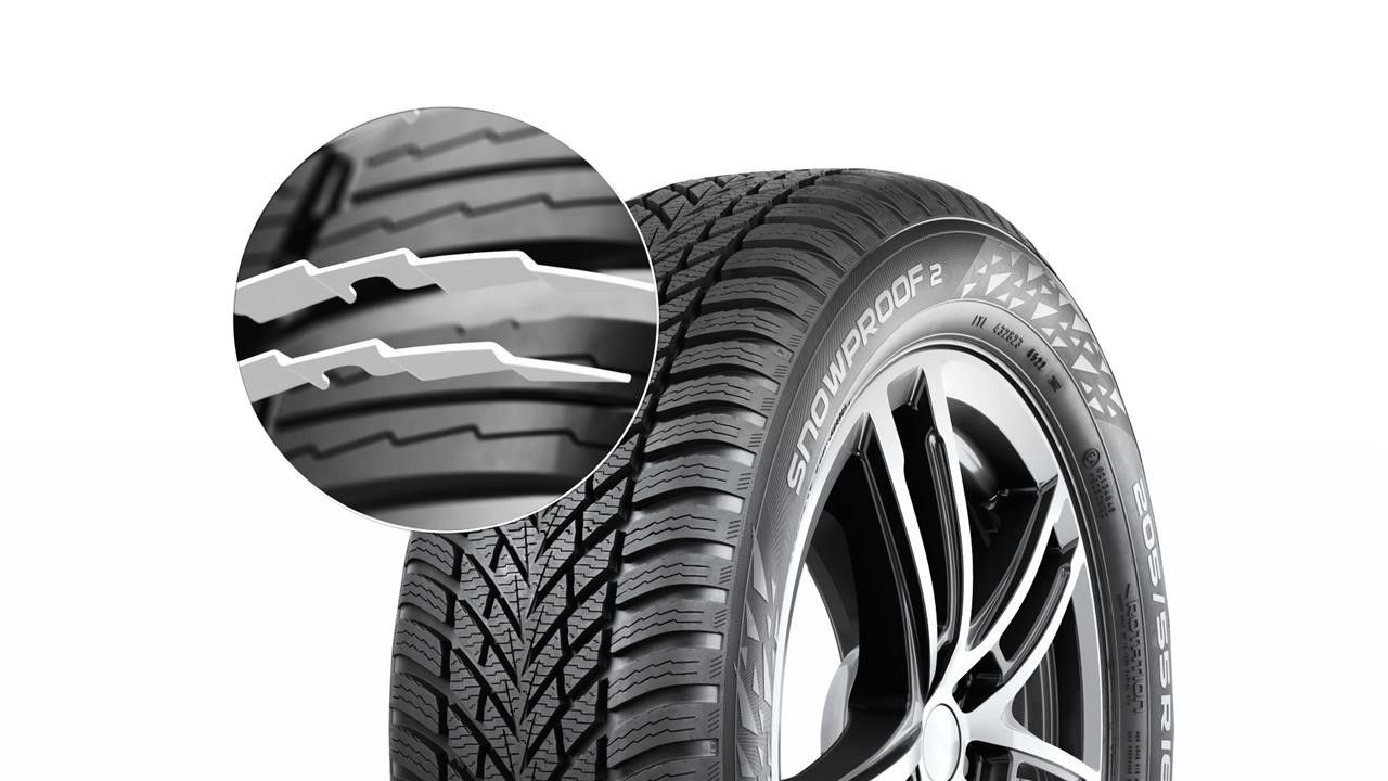 Passenger Winter Tyre Nokian SNOWPROOF 2 205/55 R16 91T Nokian T432824