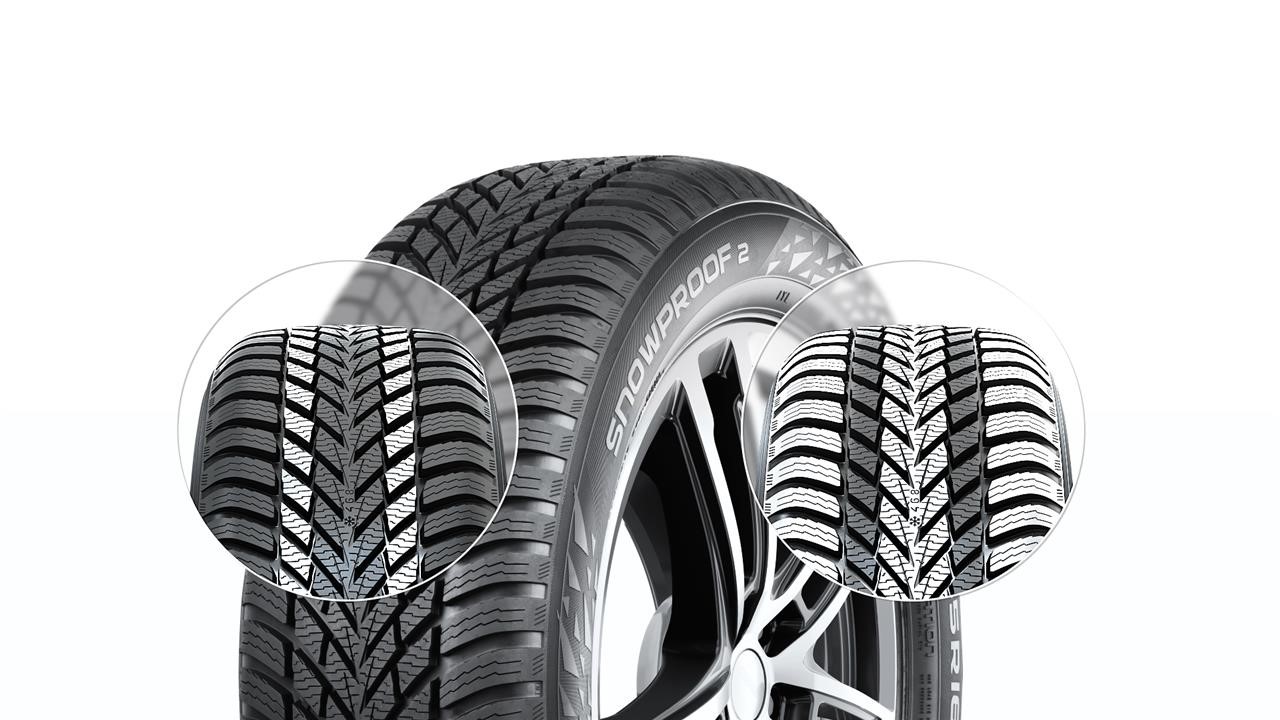 Passenger Winter Tyre Nokian SNOWPROOF 2 225&#x2F;45 R17 91H Nokian T432831