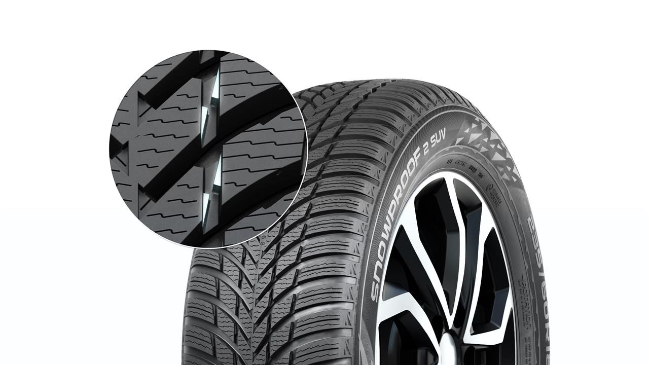 Passenger Winter Tyre Nokian Snowproof 2 SUV 225/60 R18 104H XL Nokian T432791