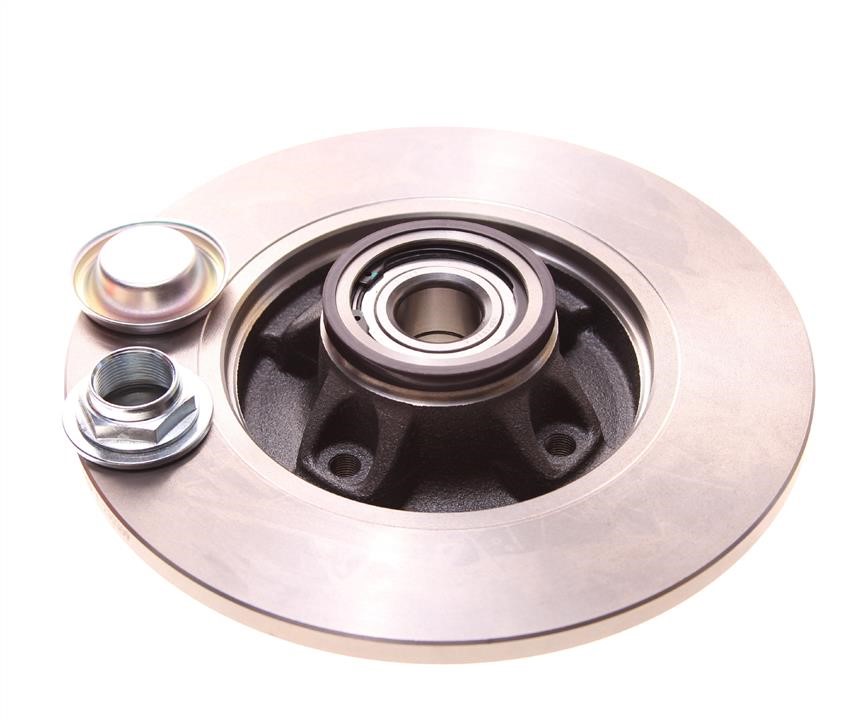 Eurorepar 1619238880 Rear brake disc, non-ventilated 1619238880
