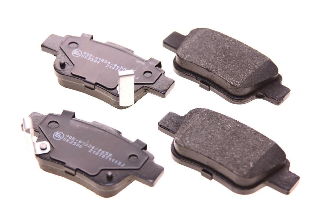 Eurorepar 1617263580 Brake Pad Set, disc brake 1617263580