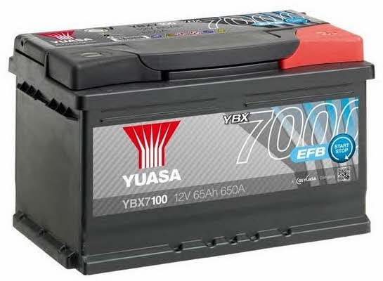 Yuasa YBX7100 Battery Yuasa 12V 65AH 650A(EN) R+ YBX7100