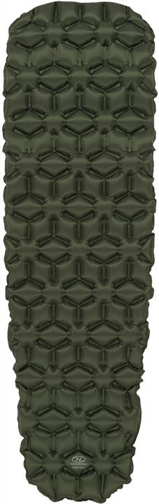 Highlander 929796 Inflatable mat Highlander Nap-Pak Inflatable Sleeping Mat 5cm Olive 929796