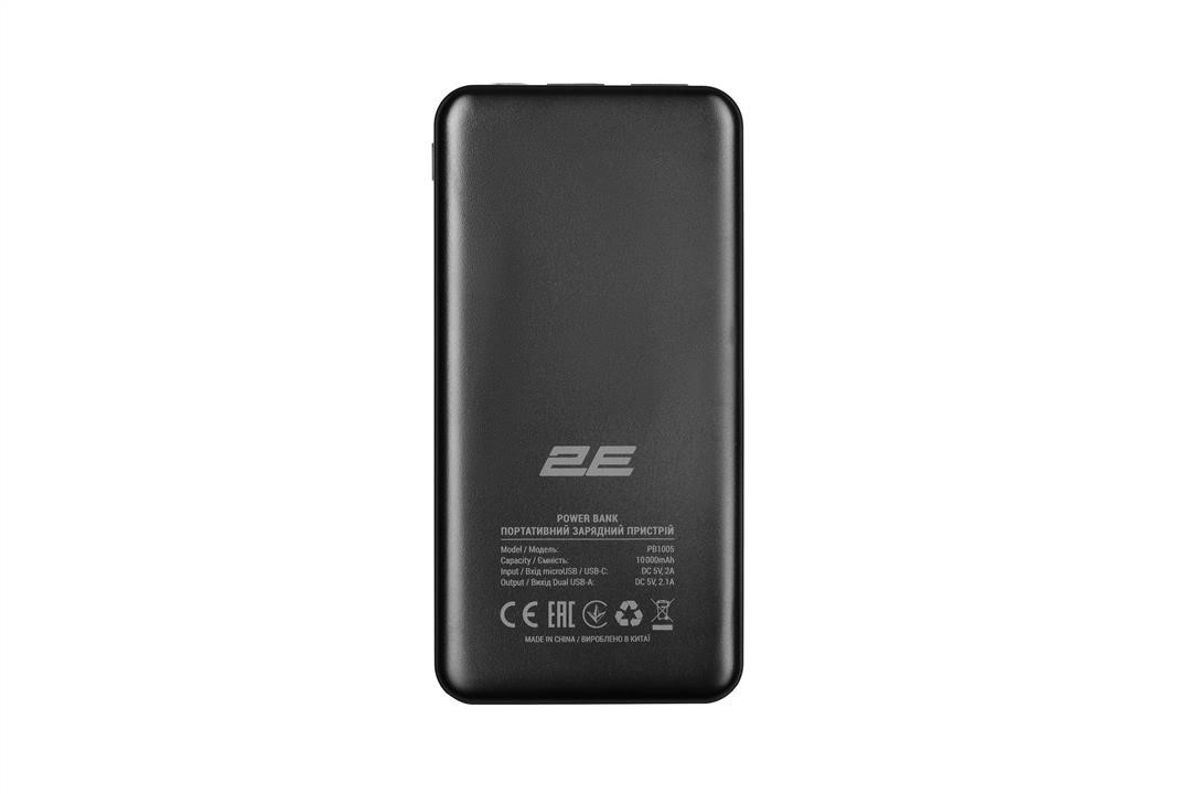 2E Portable lithium-ion battery Power Bank 2E Slim 10000mAh 2xUSB-A, black – price