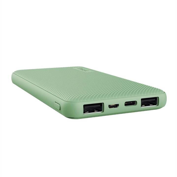 Trust 25029_TRUST Portable lithium-ion battery Trust Primo ECO 10000mAh, green 25029TRUST