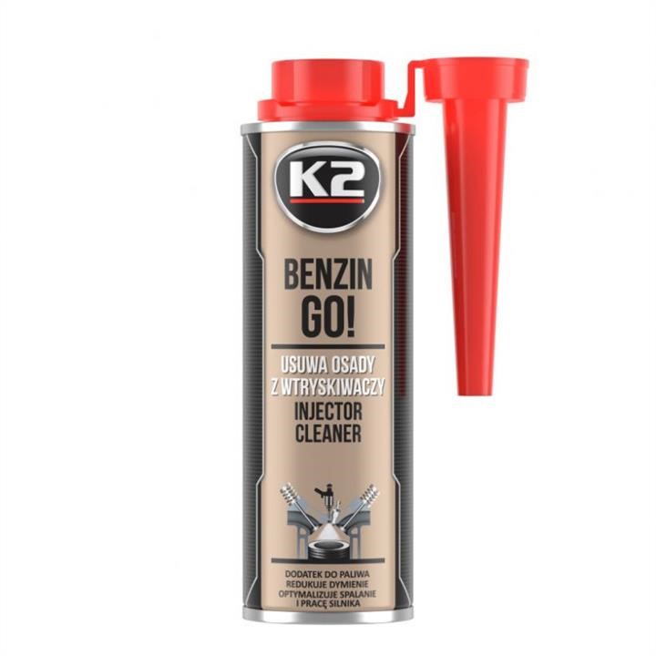K2 T322 Gasoline injector cleaner K2 BENZIN GO!, 250 ml T322