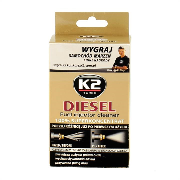 K2 ET3122 Diesel injector cleaner K2 TURBO DIESEL, 50 ml ET3122