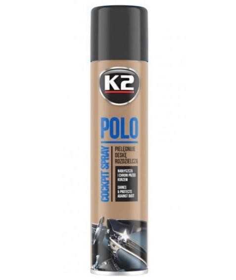 K2 K403TR Plastic polish K2 POLO COCKPIT, strawberry, 300 ml K403TR