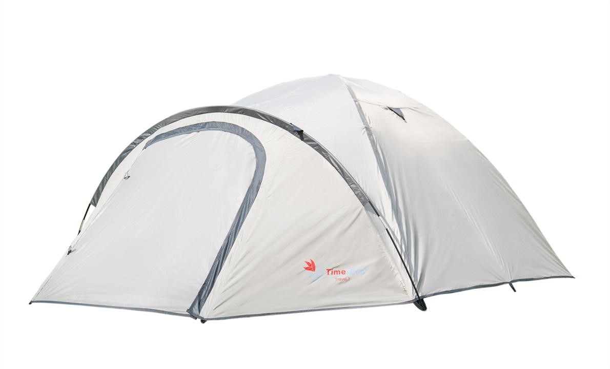Time Eco 4001831143160_1 Tourist tent 3 Person Time Eco Travel-3, gray-beige 40018311431601