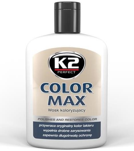K2 K020BI Car polish with wax white, 200 ml K020BI