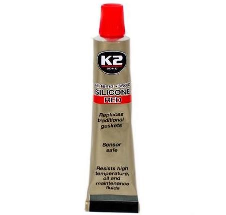 K2 B235N Silicone Sealant (red) SIL RED (RED SILICON +350) 21g B235N
