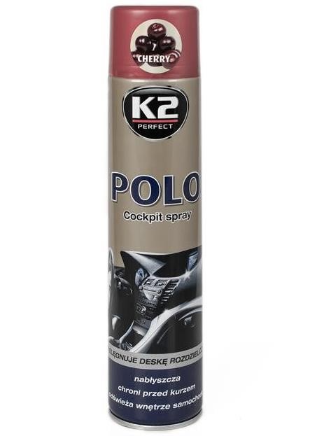 K406WI K2 Spray polish Polo Cockpit Cherry 600ml