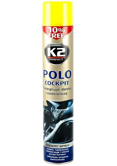 K2 K407CY1 Plastic polish K2 POLO COCKPIT, lemon, 750 ml K407CY1