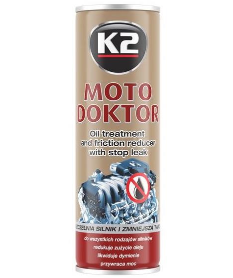 K2 T345S K2 Moto Doktor Oil Additive with Sealant, 443 ml T345S