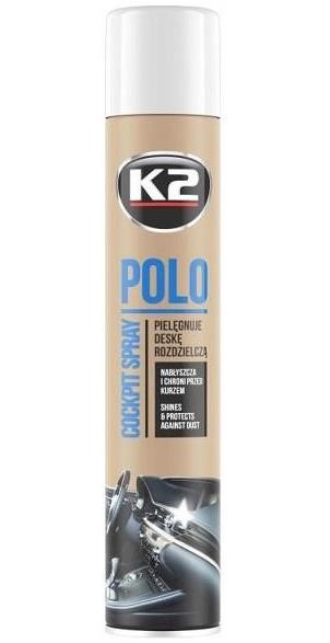 K2 K407FR1 Plastic polish K2 POLO COCKPIT, fresh, 750 ml K407FR1