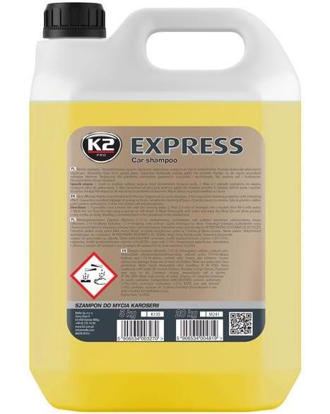 K2 K135 Express shampoo for car wash, 5l K135