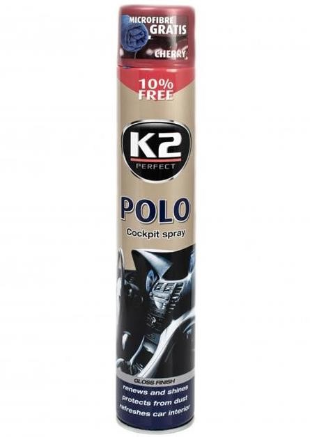 K2 K407W11 Polish for plastic K2 POLO COCKPIT, cherry, 750 ml K407W11