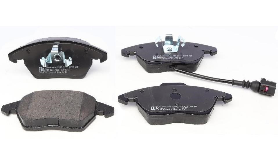 Otto Zimmermann 23587.200.1 Front disc brake pads, set 235872001