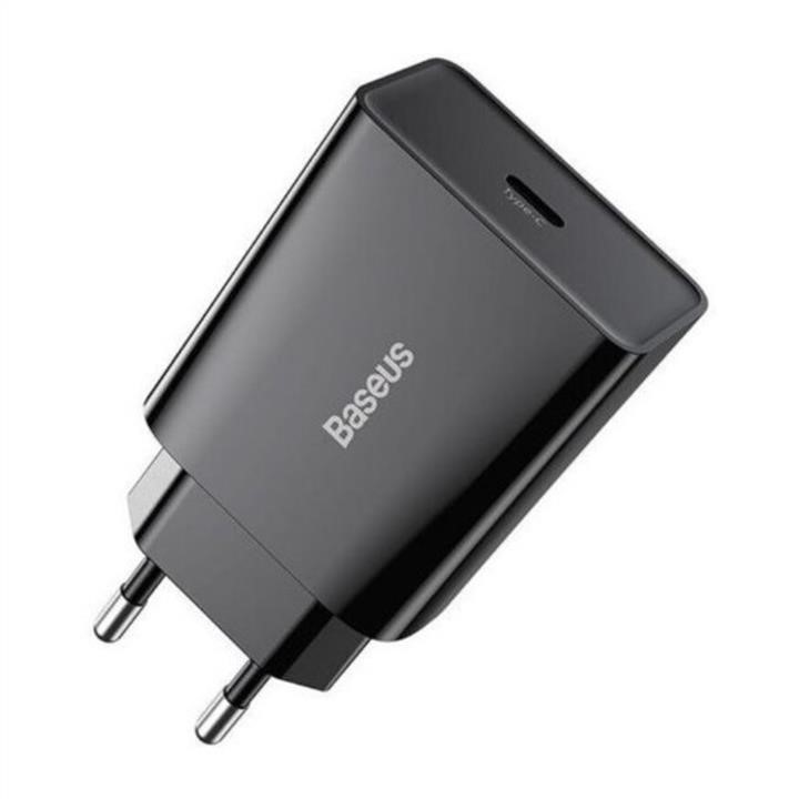 Baseus CCFS-SN01 Mains charger Baseus Speed Mini Quick Charger 1C 20W EU Black CCFSSN01