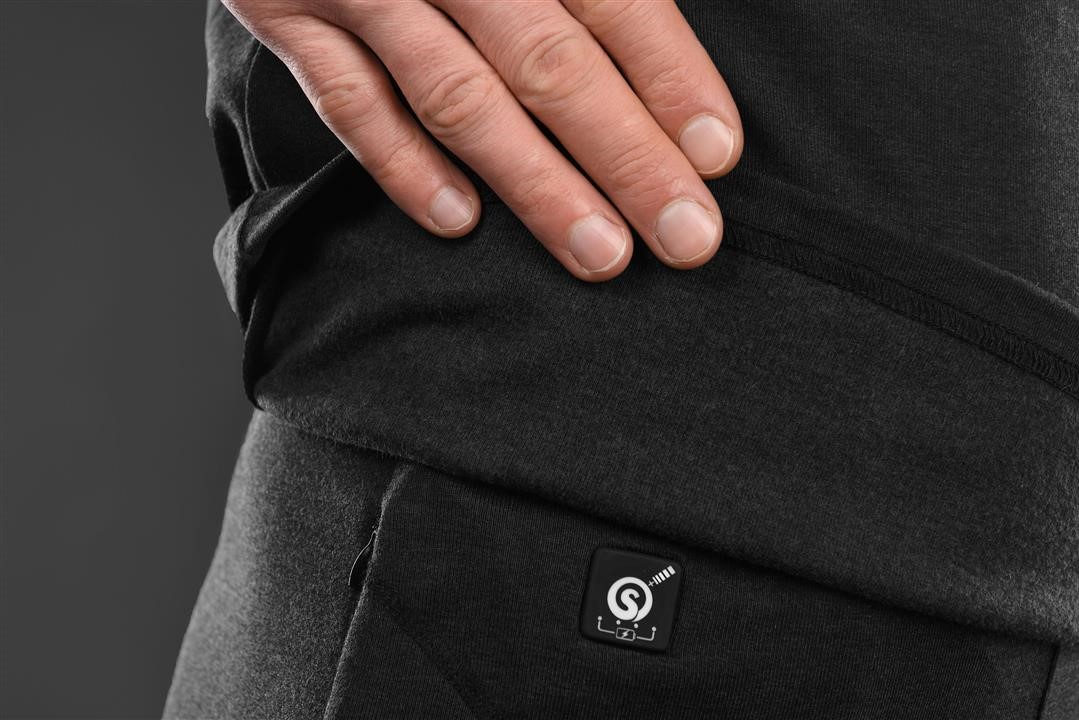Men&#39;s Heated Thermal Underwear Efiber For Men Black, Size XL 2E Tactical 2E-HUEFMXL-BK