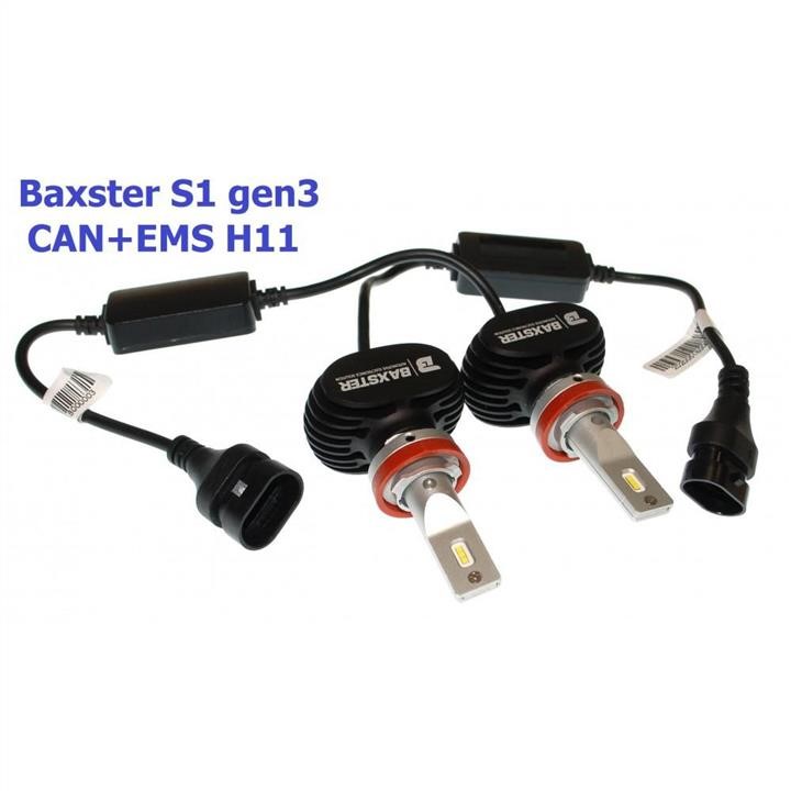 Baxster 00-00019966 LED Lamp Set BAXSTER LED S1 gen3 H11 6000K CAN+EMS 0000019966