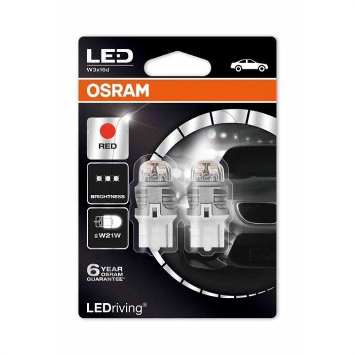 Osram 7905R-BLI2 LED Lamp Set Osram Premium W21W 12V W3X16d 7905RBLI2