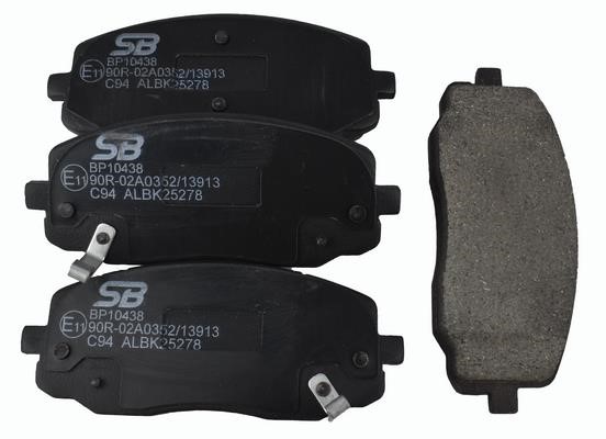 SB BP10438 Brake Pad Set, disc brake BP10438
