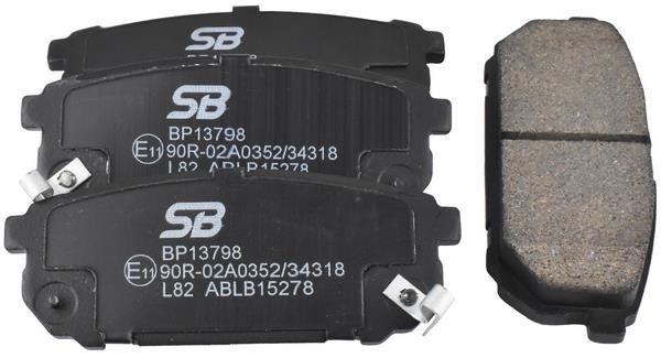 SB BP13798 Brake Pad Set, disc brake BP13798