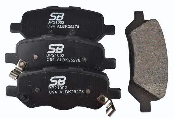 SB BP21002 Brake Pad Set, disc brake BP21002