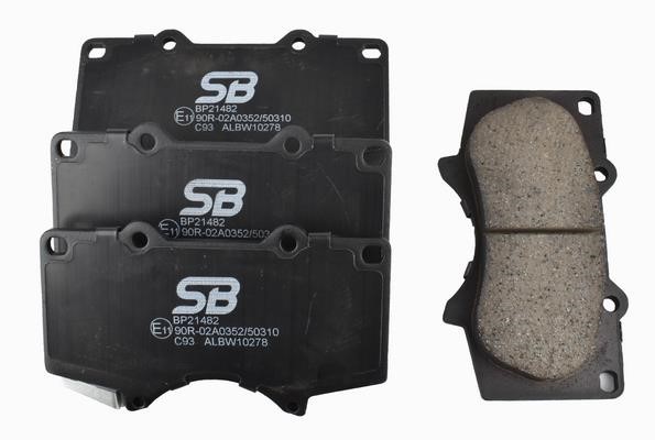 SB BP21482 Brake Pad Set, disc brake BP21482