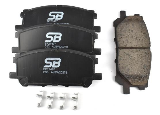 SB BP21497 Brake Pad Set, disc brake BP21497