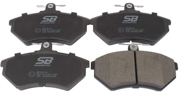 SB BP33018 Brake Pad Set, disc brake BP33018