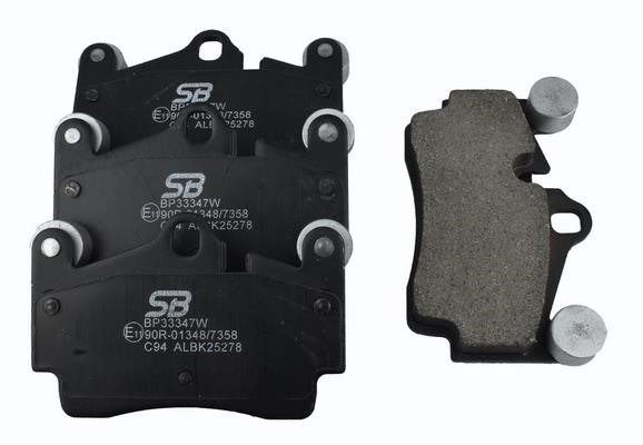 SB BP33347W Brake Pad Set, disc brake BP33347W