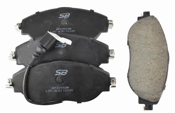 SB BP33559W Brake Pad Set, disc brake BP33559W