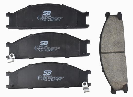 SB BP22344 Brake Pad Set, disc brake BP22344