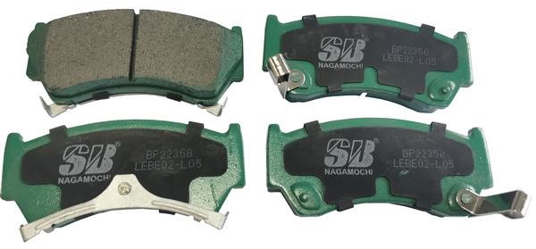 SB BP22356 Brake Pad Set, disc brake BP22356