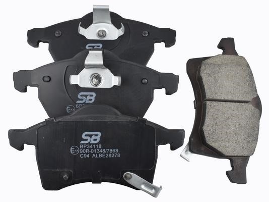 SB BP34118 Brake Pad Set, disc brake BP34118