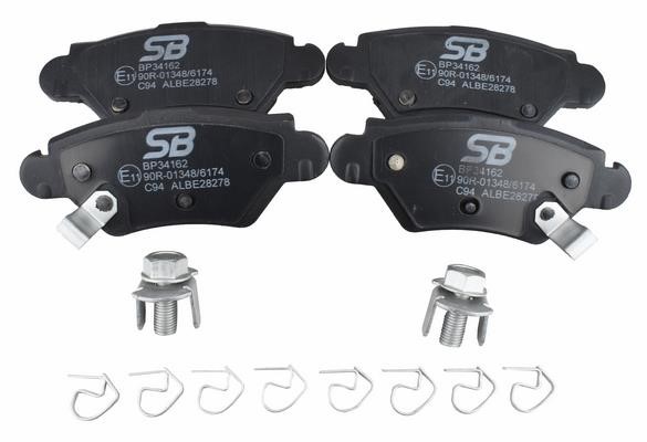 SB BP34162 Brake Pad Set, disc brake BP34162