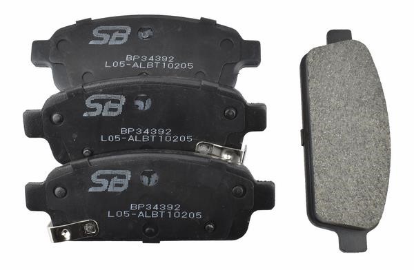SB BP34392 Brake Pad Set, disc brake BP34392