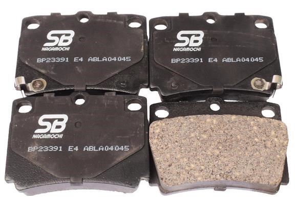 SB BP23391 Brake Pad Set, disc brake BP23391