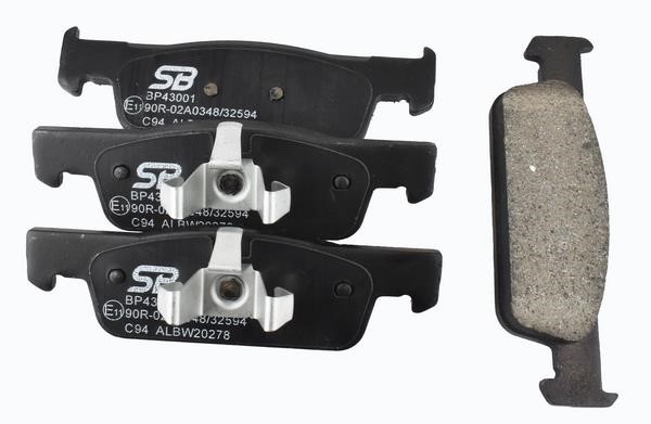 SB BP43001 Brake Pad Set, disc brake BP43001